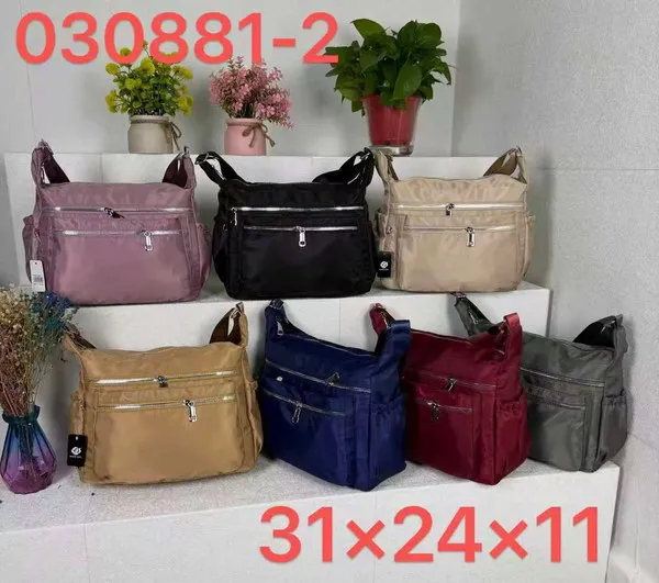 Bolsa cruzada de nailon para mujer