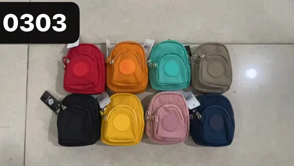 Monedero mini mochila para dama