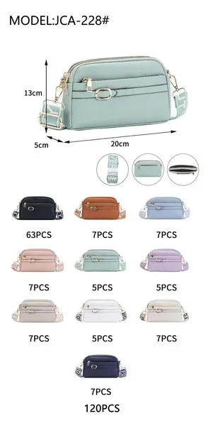 Bolsa cruzada tipo cámara compacta