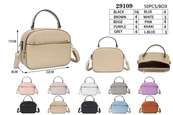 Bolsa estructurada con asa superior