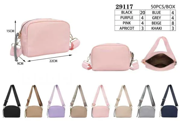 Bolsa cruzada tipo cámara