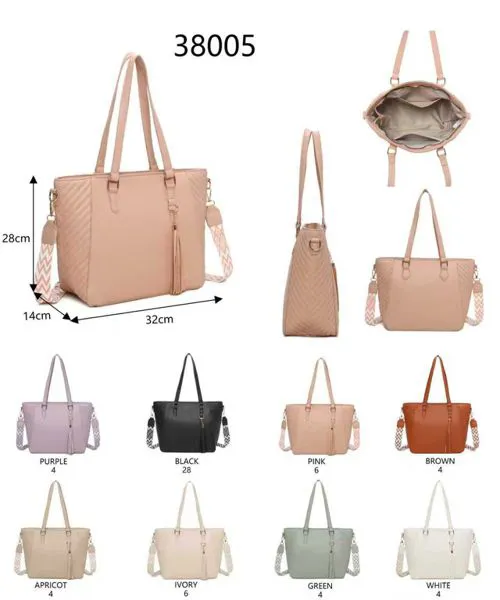 Bolsa tote acolchada para mujer