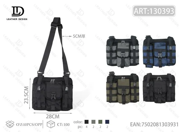 Bolso táctico multifuncional para hombre