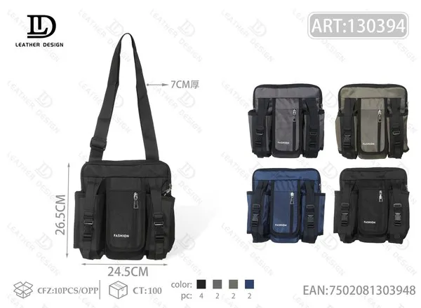 Bolso multifuncional para caballero