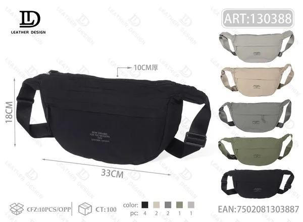 Bolso cruzado grande para hombre