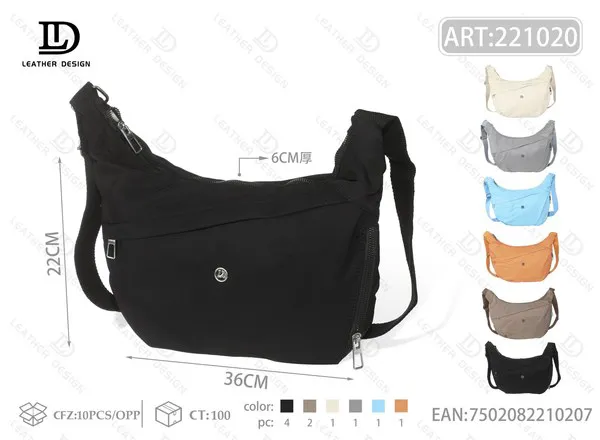 Bolsa bandolera estilo hobo para dama