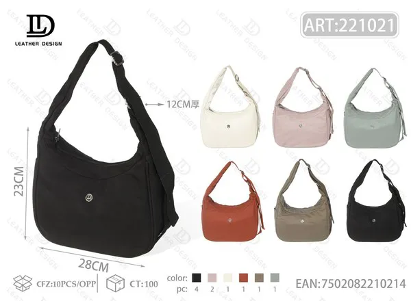 Bolsa de hombro estilo hobo para dama