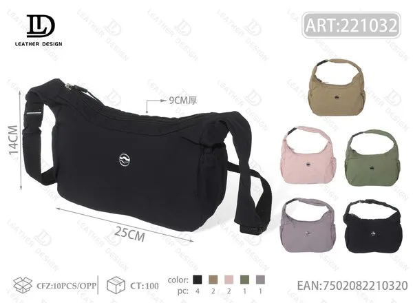 Bolsa de hombro impermeable de nailon