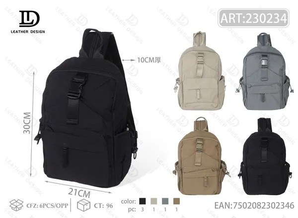 Bolsa de pecho impermeable de nailon