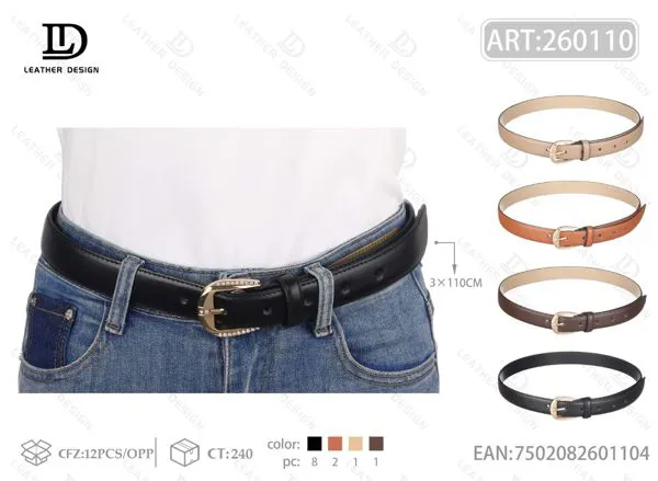 Cinturón casual para dama