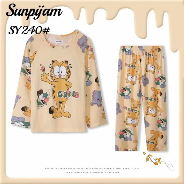 Pijama de niño de manga larga