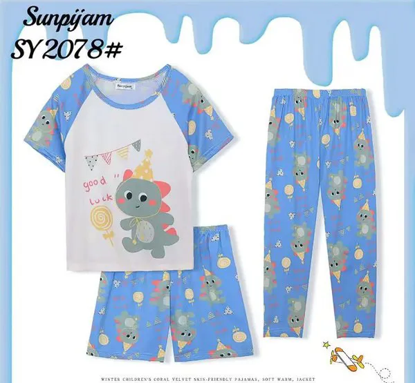 Pijama de niño tres piezas