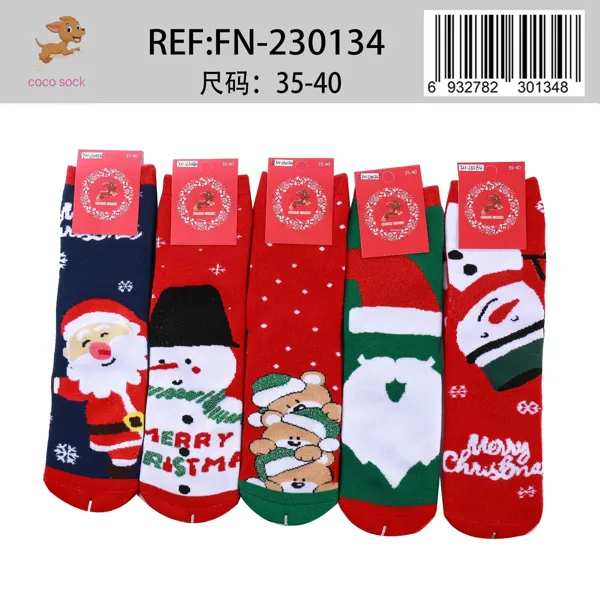 Calcetines navideños
