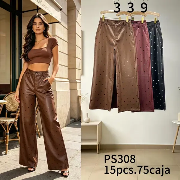 Pantalones de pierna ancha