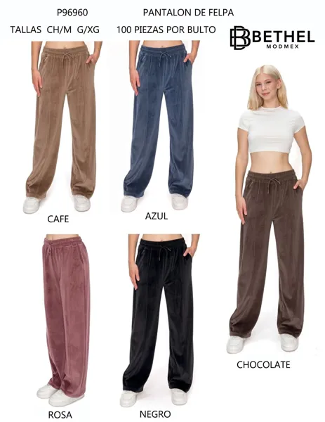 Pantalón de felpa