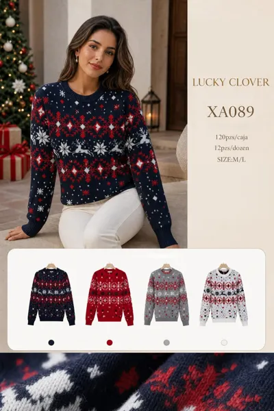 Suéter navideño