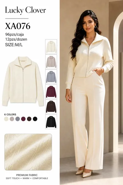 Chaqueta con cremallera