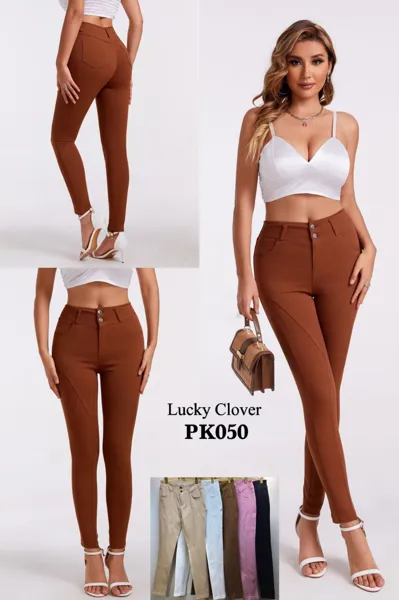 Pantalón skinny de tiro alto
