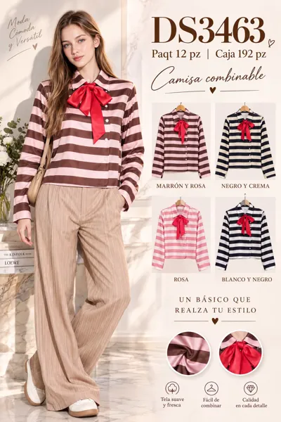 Camisa combinable