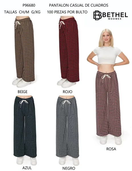 Pantalón de cuadros