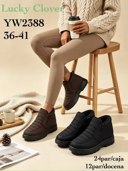 Botines acolchados