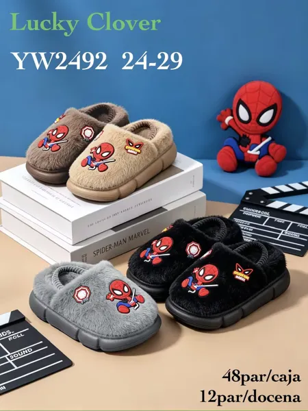 Pantuflas de Spiderman