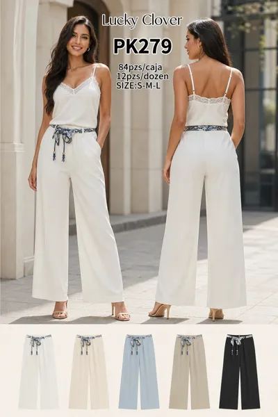 Pantalón con lazo