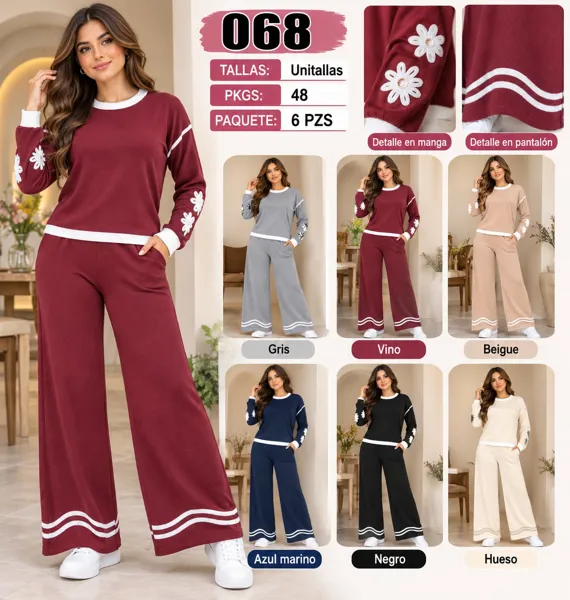 Conjunto de sudadera y pantalón