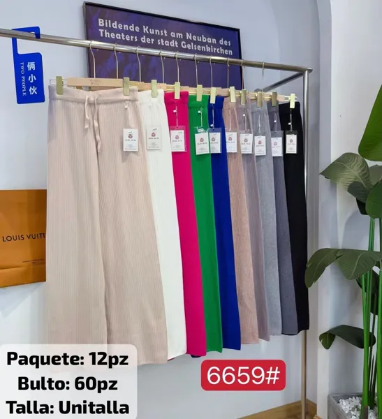 Pantalón de pierna ancha