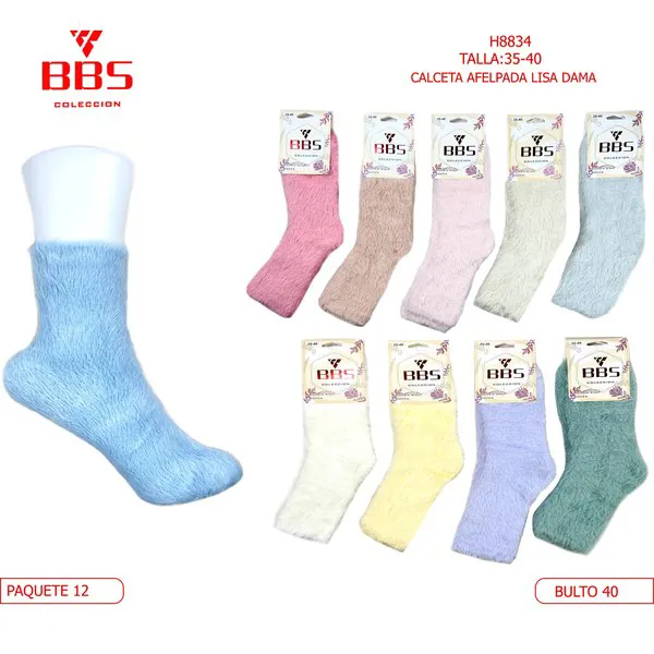 Calcetines afelpados térmicos para dama