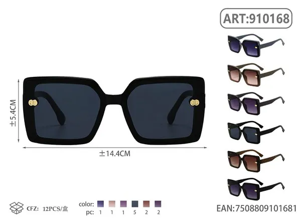 Gafas de sol cuadradas modernas