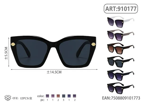 Gafas de sol cuadradas grandes para mujer