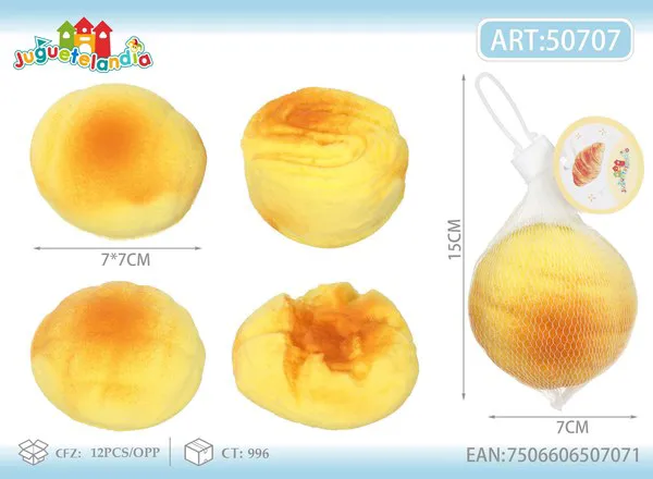 Juguete Antiestrés Squishy de Pan