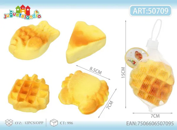 Juguete Antiestrés Squishy de Pan