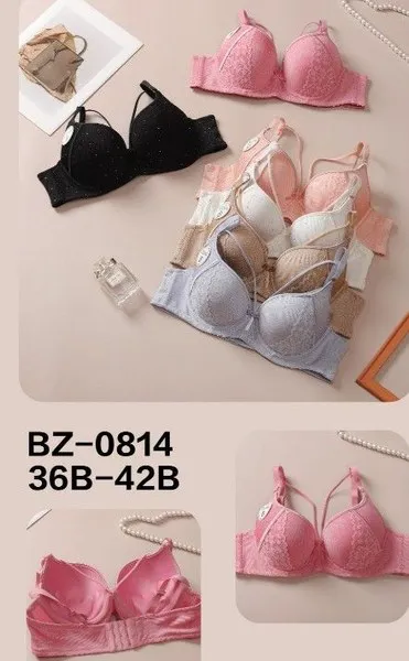 Sostén de Encaje Push-up para Dama