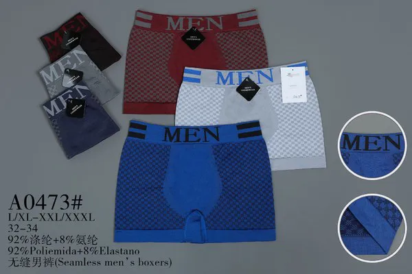 Bóxer Sin Costuras Estampado para Hombre