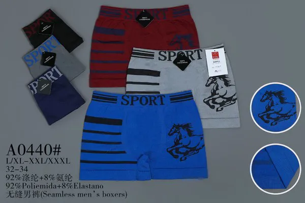 Bóxer Deportivo Sin Costuras para Hombre