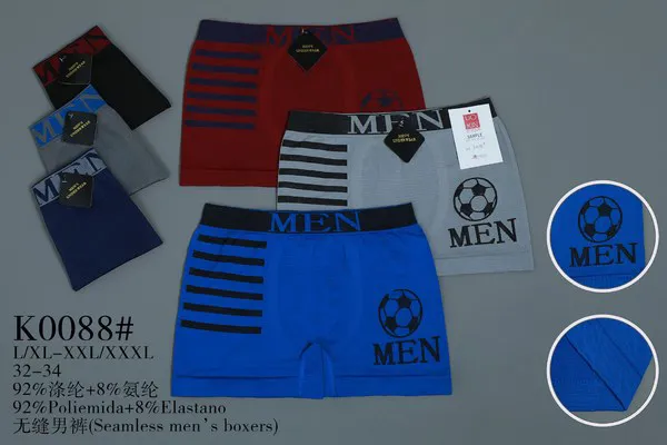 Bóxer Sin Costuras Estampado para Hombre