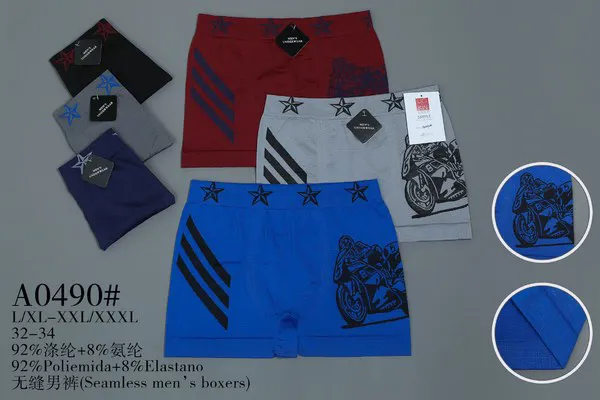 Bóxer Deportivo Sin Costuras para Hombre