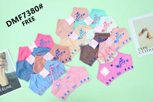 Top Bralette para Niña Estampado