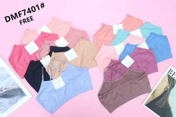 Top Tipo Bralette Texturizado para Niña
