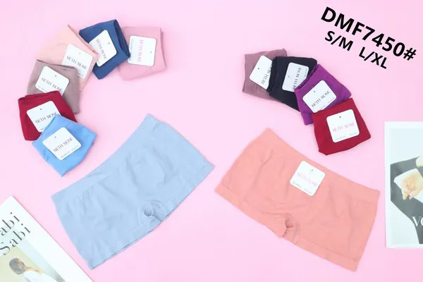 Calzón Bóxer Sin Costuras de Short para Mujer