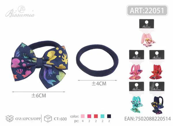 3pc/paquete diadema de lazo de sirena