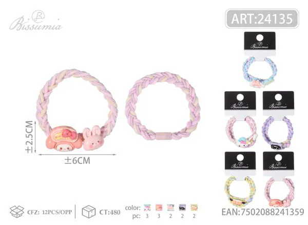 1pc goma lisa + 1pc goma con accesorios 2pcs/paquete 2#