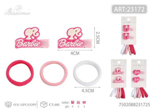 Conjunto de accesorios para el cabello serie BaBi