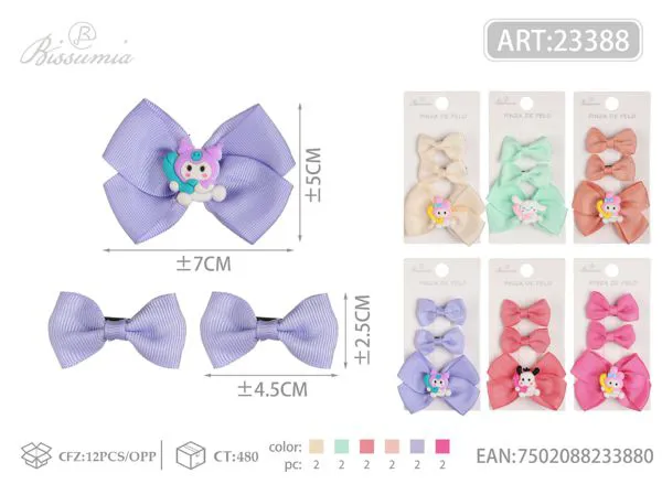 3pcs/card juego de pinzas pato Sanrio