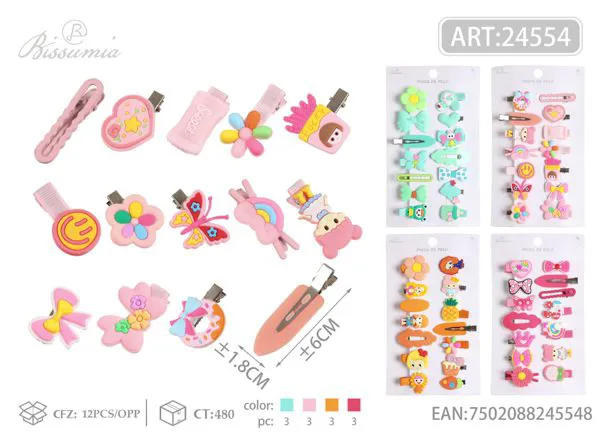 Horquillas para niños 14pcs/card 1#