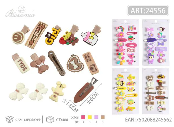 Horquillas para niños 14pcs/card 3#