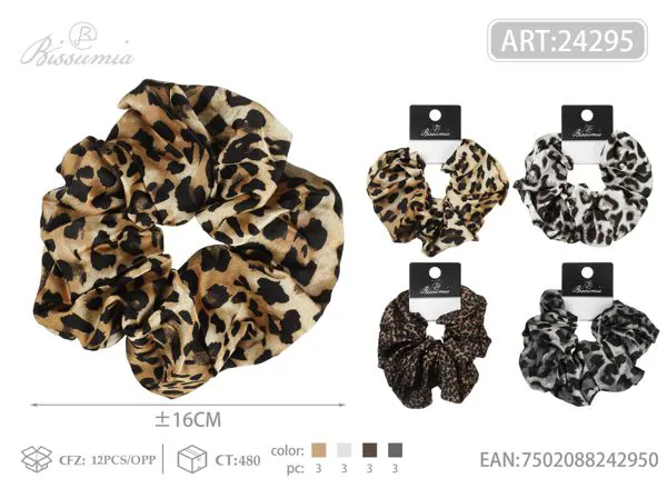 círculo para el pelo de 16cm de leopardo