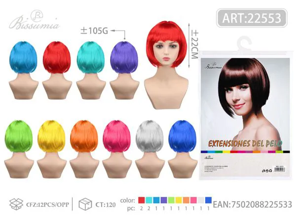 Pelo sintético para estudiantes 105g color
